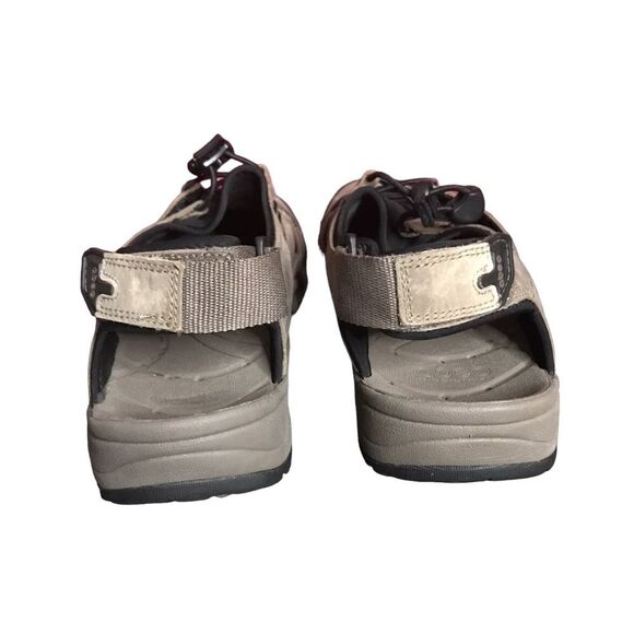 Abeo Men's Size 8 Tan and Black Sandals - Picture 10 of 13